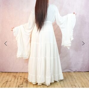 Romantic White Maxi Duster